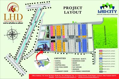 Image of 1000 Sq.ft Residential Plot / Land for sale in Lucknow LHD City, Dhakawa, Lucknow for Rs. 1000000
