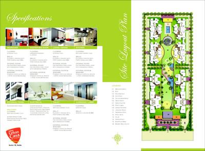 Image of 1300 Sq.ft 3 BHK Apartment / Flat for sale in Aditya Urban Casa, Sector 78, Noida for Rs. 16200000