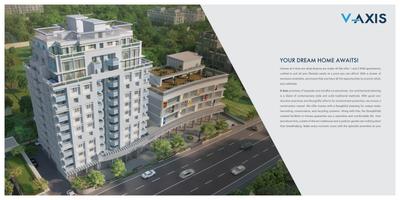 Image of 993 Sq.ft 2 BHK Apartment / Flat for sale in Vikas V Axis, Wagholi, Pune for Rs. 6500000