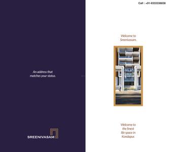 Sreenivasam Brochure 2
