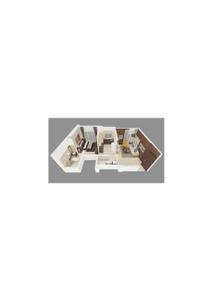 Image of 450 Sq.ft 1 BHK Apartment / Flat for sale in Zara Horizon, Mahim, Mumbai for Rs. 26500000