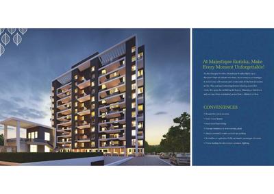 Image of 1090 Sq.ft 2 BHK Apartment / Flat for sale in Majestique Euriska, Mohammed Wadi, Pune for Rs. 6200000