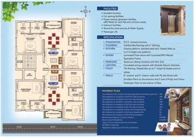 Image of 1500 Sq.ft 3 BHK Apartment / Flat for sale in Avshar One, Rasulgarh, Bhubaneswar for Rs. 10500000