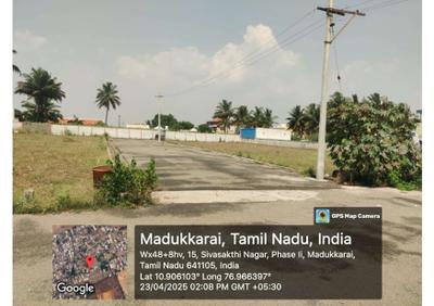 Image of 1500 Sq.ft 3 BHK Villa for sale in B Sri Ganesha Garden, Madukkarai, Coimbatore for Rs. 8500000
