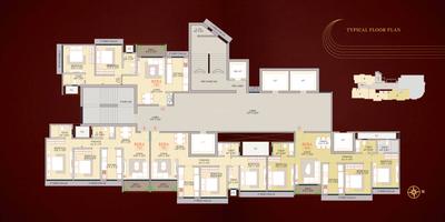 Image of 761 Sq.ft 2 BHK Apartment / Flat for sale in Origin Gateway, Kandivali West, Mumbai for Rs. 20900000