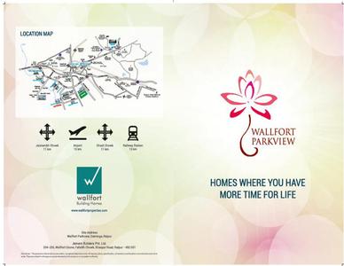 Image of 1500 Sq.ft Residential Plot / Land for sale in Wallfort Parkview phase 1, Datrenga, Raipur for Rs. 2850000
