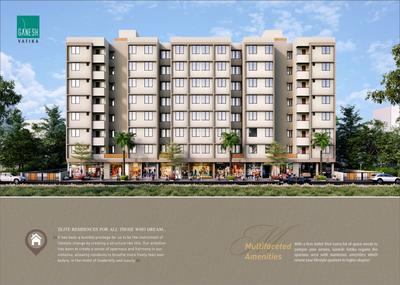 Image of 1044 Sq.ft 2 BHK Apartment / Flat for sale in Shiv Ganesh Vatika, Sabarmati, Ahmedabad for Rs. 6200000