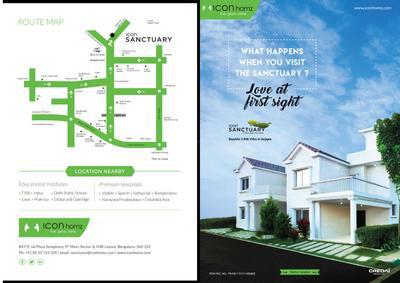 Image of 1430 Sq.ft 3 BHK Villa for sale in Icon Sanctuary, Sarjapur, Bengaluru for Rs. 20000000