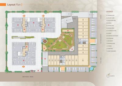 Image of 1300 Sq.ft 2 BHK Apartment / Flat for sale in Shivansh Sai Milaap Residency, Palanpur, Surat for Rs. 5300000