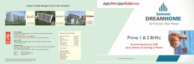Image of 770 Sq.ft 2 BHK Apartment / Flat for sale in Somani Dream Home Phase 1, Punawale, Pune for Rs. 5100000