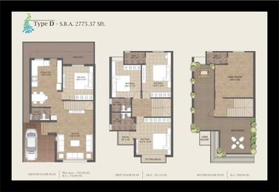 Image of 2200 Sq.ft 5 BHK Independent House for sale in Siddh Shyam Villa, Atladara, Vadodara for Rs. 13000000