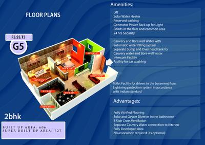 Image of 1200 Sq.ft 3 BHK Apartment / Flat for sale in Reddy Arma, Dodda Banaswadi, Bengaluru for Rs. 8250000