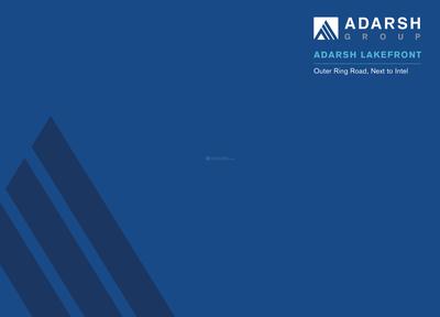 Adarsh Lakefront Residential Phase 1 Brochure 1