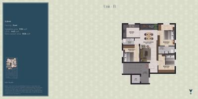 Image of 2078 Sq.ft 3 BHK Farm House for sale in Aalaya, Koyambedu, Chennai for Rs. 30700000