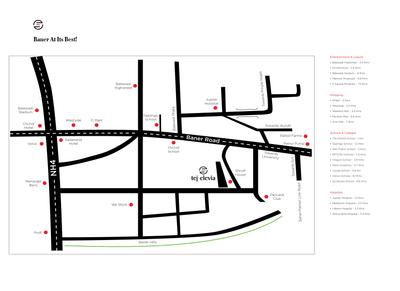 Image of 1595 Sq.ft 3 BHK Apartment / Flat for sale in Tejelevia Building D And Tejone Baner, Baner, Pune for Rs. 19528295