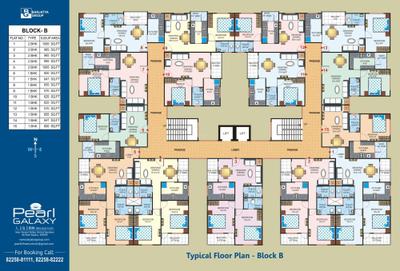 Image of 610 Sq.ft 1 BHK Apartment / Flat for sale in Barjatya Pearl Galaxy , Dudhia, Indore for Rs. 2100000