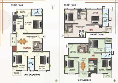 Image of 1439 Sq.ft 3 BHK Apartment / Flat for sale in Urban Enclave, Zoo Tiniali, Guwahati for Rs. 7776700