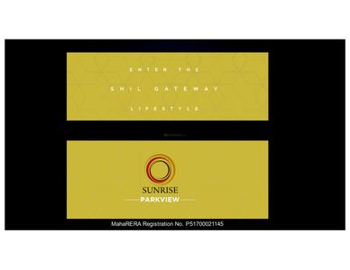 Image of 650 Sq.ft 1 BHK Apartment / Flat for sale in Sunrise Parkview Phase I, Padle Gaon, Thane for Rs. 4200000